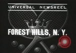 Image Don Budge et Alice Marble Forest Hills New York USA, 1938, de la seconde 4 séquences d'archives historiques vidéo 65675022259