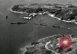 Standbild Flotte von japanischen U-Booten Sasebo Bay Japan, 1946, aus Sekunde 30 historischem Filmmaterial Videoclip 65675022263