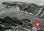Standbild Flotte von japanischen U-Booten Sasebo Bay Japan, 1946, aus Sekunde 43 historischem Filmmaterial Videoclip 65675022263
