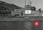 Standbild japanische U-Boote zur Vernichtung vorgesehene Sasebo Bay Japan, 1946, aus Sekunde 14 historischem Filmmaterial Videoclip 65675022265