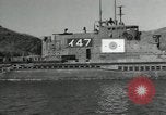 Standbild japanische U-Boote zur Vernichtung vorgesehene Sasebo Bay Japan, 1946, aus Sekunde 17 historischem Filmmaterial Videoclip 65675022265