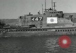 Standbild japanische U-Boote zur Vernichtung vorgesehene Sasebo Bay Japan, 1946, aus Sekunde 19 historischem Filmmaterial Videoclip 65675022265