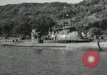 Standbild japanische U-Boote zur Vernichtung vorgesehene Sasebo Bay Japan, 1946, aus Sekunde 23 historischem Filmmaterial Videoclip 65675022265
