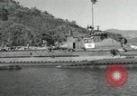 Standbild japanische U-Boote zur Vernichtung vorgesehene Sasebo Bay Japan, 1946, aus Sekunde 31 historischem Filmmaterial Videoclip 65675022265