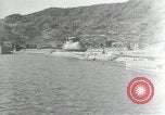 Standbild japanische U-Boote zur Vernichtung vorgesehene Sasebo Bay Japan, 1946, aus Sekunde 46 historischem Filmmaterial Videoclip 65675022265