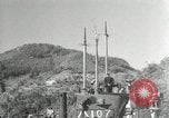Standbild japanische U-Boote zur Vernichtung vorgesehene Sasebo Bay Japan, 1946, aus Sekunde 58 historischem Filmmaterial Videoclip 65675022265