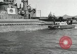 Standbild japanische U-Boote zur Vernichtung vorgesehene Sasebo Bay Japan, 1946, aus Sekunde 59 historischem Filmmaterial Videoclip 65675022265