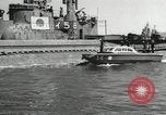Standbild japanische U-Boote zur Vernichtung vorgesehene Sasebo Bay Japan, 1946, aus Sekunde 62 historischem Filmmaterial Videoclip 65675022265