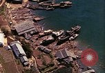 Standbild Die japanischen U-Boote die unternommen werden um das Meer Sasebo Bay Japan, 1946, aus Sekunde 36 historischem Filmmaterial Videoclip 65675022269