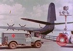 Image of US Aircraft JRM-1 removing casualties and taking off Pearl Harbor Hawaii USA, 1946, second 17 stock footage video 65675022271