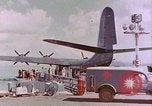 Image of US Aircraft JRM-1 removing casualties and taking off Pearl Harbor Hawaii USA, 1946, second 19 stock footage video 65675022271