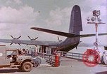 Image of US Aircraft JRM-1 removing casualties and taking off Pearl Harbor Hawaii USA, 1946, second 22 stock footage video 65675022271