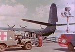 Image of US Aircraft JRM-1 removing casualties and taking off Pearl Harbor Hawaii USA, 1946, second 25 stock footage video 65675022271