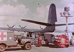 Image of US Aircraft JRM-1 removing casualties and taking off Pearl Harbor Hawaii USA, 1946, second 33 stock footage video 65675022271