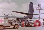 Image of US Aircraft JRM-1 removing casualties and taking off Pearl Harbor Hawaii USA, 1946, second 37 stock footage video 65675022271
