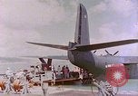 Image of US Aircraft JRM-1 removing casualties and taking off Pearl Harbor Hawaii USA, 1946, second 50 stock footage video 65675022271