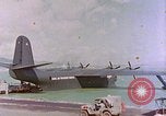 Image of US Aircraft JRM-1 removing casualties and taking off Pearl Harbor Hawaii USA, 1946, second 62 stock footage video 65675022271