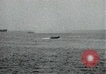 Image of Japanese ships being hit by United States cruisers Japan, 1946, second 19 stock footage video 65675022273