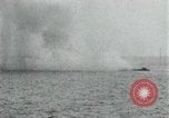 Image of Japanese ships being hit by United States cruisers Japan, 1946, second 31 stock footage video 65675022273