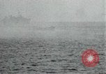 Image of Japanese ships being hit by United States cruisers Japan, 1946, second 37 stock footage video 65675022273