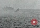 Image of Japanese ships being hit by United States cruisers Japan, 1946, second 43 stock footage video 65675022273