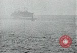 Image of Japanese ships being hit by United States cruisers Japan, 1946, second 47 stock footage video 65675022273