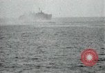 Image of Japanese ships being hit by United States cruisers Japan, 1946, second 50 stock footage video 65675022273