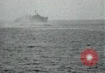 Image of Japanese ships being hit by United States cruisers Japan, 1946, second 51 stock footage video 65675022273
