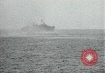 Image of Japanese ships being hit by United States cruisers Japan, 1946, second 53 stock footage video 65675022273