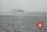 Image of Japanese ships being hit by United States cruisers Japan, 1946, second 57 stock footage video 65675022273