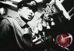 Image of Officers inside Japanese two-man midget submarine Pacific Theater, 1941, second 29 stock footage video 65675022276