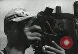 Standbild Offiziere auf Japanischen Uboot plot Position und Navigieren Indischer Ozean, 1942, aus Sekunde 11 historischem Filmmaterial Videoclip 65675022283
