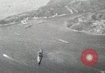 Standbild japanische U-Boote dass die für den Untergang Sasebo Bay Japan, 1946, aus Sekunde 21 historischem Filmmaterial Videoclip 65675022288