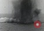 Standbild Japanischen Uboot Untergang Japan, 1946, aus Sekunde 51 historischem Filmmaterial Videoclip 65675022289