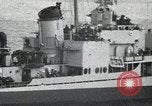 Standbild erfasst japanischen U-Boot explodiert Sasebo Japan, 1946, aus Sekunde 10 historischem Filmmaterial Videoclip 65675022290