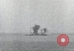 Standbild erfasst japanischen U-Boot explodiert Sasebo Japan, 1946, aus Sekunde 40 historischem Filmmaterial Videoclip 65675022290