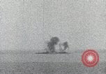 Standbild erfasst japanischen U-Boot explodiert Sasebo Japan, 1946, aus Sekunde 41 historischem Filmmaterial Videoclip 65675022290