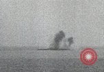 Standbild erfasst japanischen U-Boot explodiert Sasebo Japan, 1946, aus Sekunde 43 historischem Filmmaterial Videoclip 65675022290