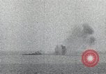 Standbild erfasst japanischen U-Boot explodiert Sasebo Japan, 1946, aus Sekunde 46 historischem Filmmaterial Videoclip 65675022290