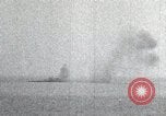 Standbild erfasst japanischen U-Boot explodiert Sasebo Japan, 1946, aus Sekunde 51 historischem Filmmaterial Videoclip 65675022290