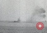 Standbild erfasst japanischen U-Boot explodiert Sasebo Japan, 1946, aus Sekunde 52 historischem Filmmaterial Videoclip 65675022290