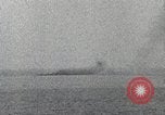 Standbild erfasst japanischen U-Boot explodiert Sasebo Japan, 1946, aus Sekunde 61 historischem Filmmaterial Videoclip 65675022290