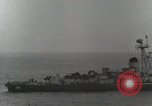 Standbild japanischen U-Boot explodiert Sasebo Japan, 1946, aus Sekunde 11 historischem Filmmaterial Videoclip 65675022291