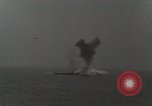 Standbild japanischen U-Boot explodiert Sasebo Japan, 1946, aus Sekunde 28 historischem Filmmaterial Videoclip 65675022291