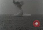 Standbild japanischen U-Boot explodiert Sasebo Japan, 1946, aus Sekunde 45 historischem Filmmaterial Videoclip 65675022291