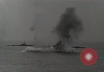 Standbild japanischen U-Boot explodiert Sasebo Japan, 1946, aus Sekunde 61 historischem Filmmaterial Videoclip 65675022291