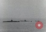 Standbild United States Navy Waschbecken japanischen U-Boot Japan, 1946, aus Sekunde 36 historischem Filmmaterial Videoclip 65675022292