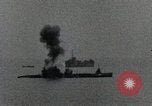 Standbild United States Navy Waschbecken japanischen U-Boot Japan, 1946, aus Sekunde 44 historischem Filmmaterial Videoclip 65675022292