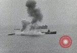 Standbild United States Navy Waschbecken japanischen U-Boot Japan, 1946, aus Sekunde 48 historischem Filmmaterial Videoclip 65675022292