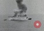 Standbild United States Navy Waschbecken japanischen U-Boot Japan, 1946, aus Sekunde 50 historischem Filmmaterial Videoclip 65675022292